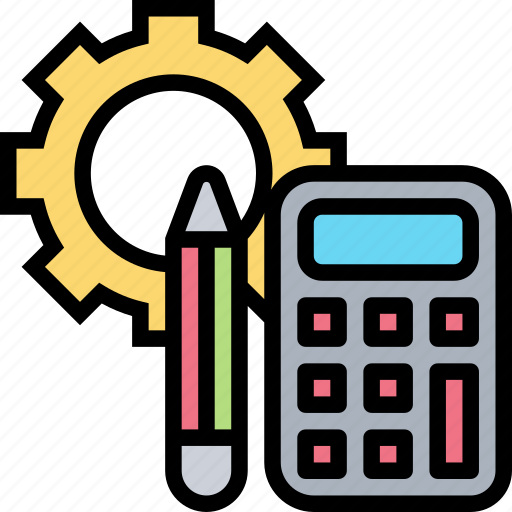 Analysis, management, calculator, cost, accounting icon - Download on Iconfinder