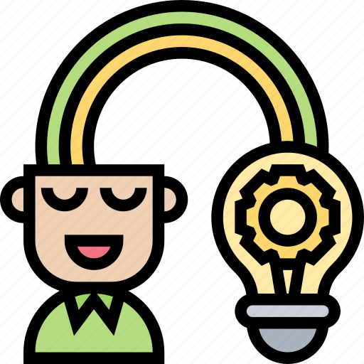 Creative, brainchild, intelligence, employee, imagination icon - Download on Iconfinder