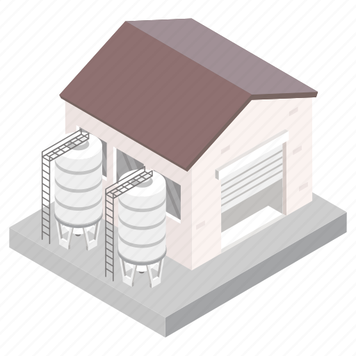 Building, silo, warehouse, storehouse, store room illustration - Download on Iconfinder