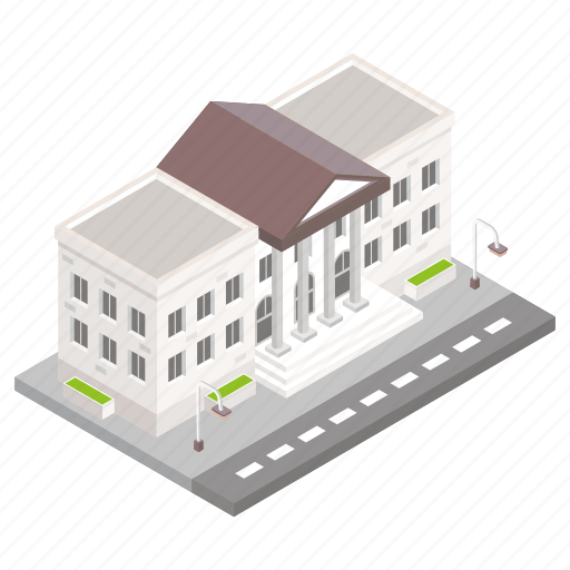 Building, architecture, university, college, city building illustration - Download on Iconfinder
