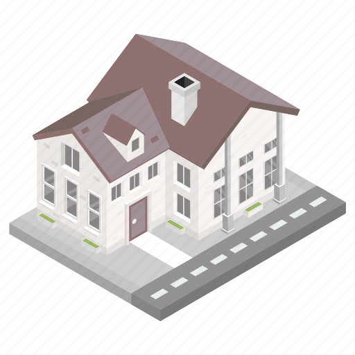 Building, architecture, house, home, chalet illustration - Download on Iconfinder
