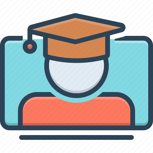 Course, digital, education, learning, online graducation, student, technology icon - Download on Iconfinder