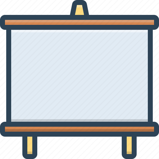 Billboard, board, education, frame, lecture, magnetic, whiteboard icon - Download on Iconfinder