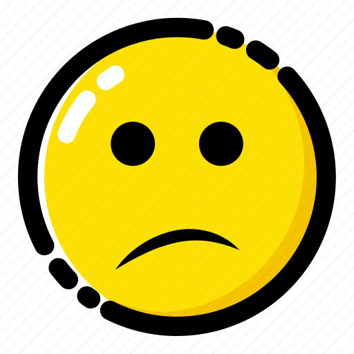 Confused, emoji, emoticon, expression icon - Download on Iconfinder