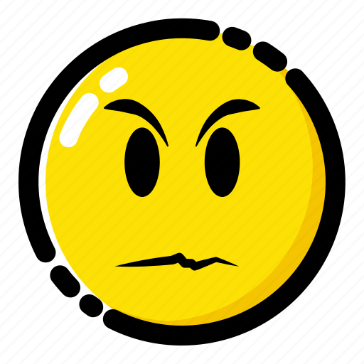 Angry, emoji, emoticon, expression icon - Download on Iconfinder