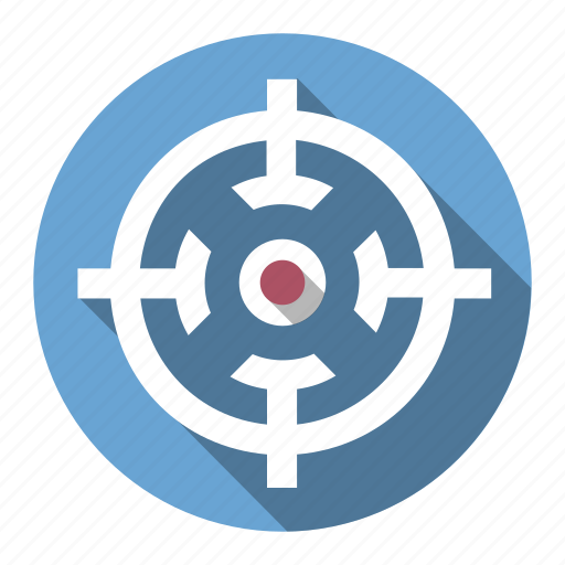 Aim, target, business, bullseye, focus, goal icon - Download on Iconfinder