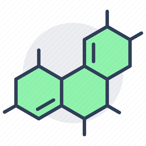 Hormone, lipids, crystal, cell, biology, science icon - Download on Iconfinder