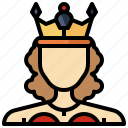 avatar, monarchy, people, queen, royalty, user, woman