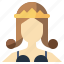 avatar, crown, monarchy, princess, queen, royalty, woman 