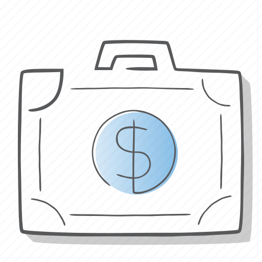 Briefcase, cash, money, suitcase icon - Download on Iconfinder