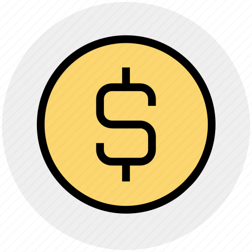 Bit coin, business, coin, dollar, finance, money, sign icon - Download on Iconfinder