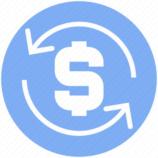Dollar, finance, financial, payment, refresh, sync, turnover icon - Download on Iconfinder
