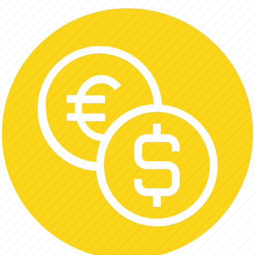 Bank, coin, coins, dollar, euro, finance, money icon - Download on Iconfinder