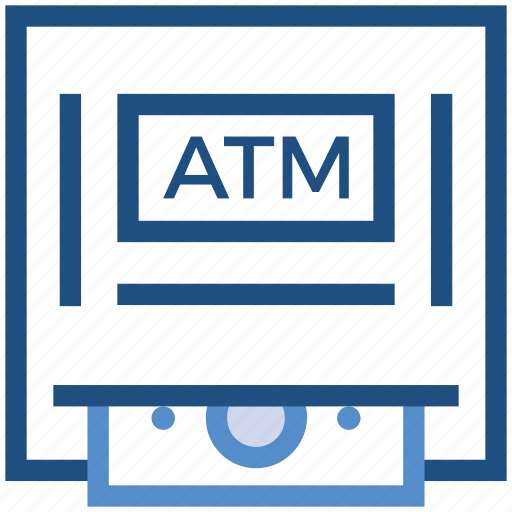 Atm machine, bank, cash, device, money, money machine icon - Download on Iconfinder