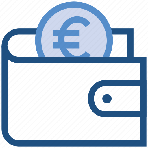 Coin, euro, finance, money, payment, purse, wallet icon - Download on Iconfinder