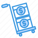 banking, cart, currency, money, payment
