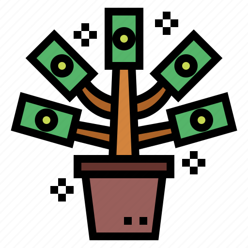 Cash, finance, money, tree icon - Download on Iconfinder