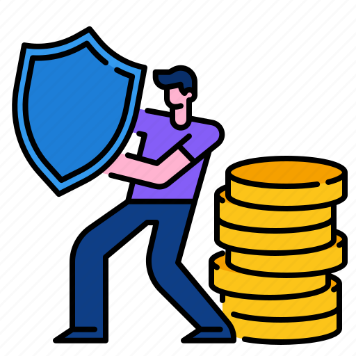 Guard, insurance, investment, money, protection, safety icon - Download on Iconfinder