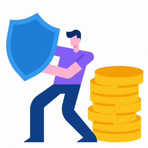 Guard, insurance, investment, money, protection, safety icon - Download on Iconfinder
