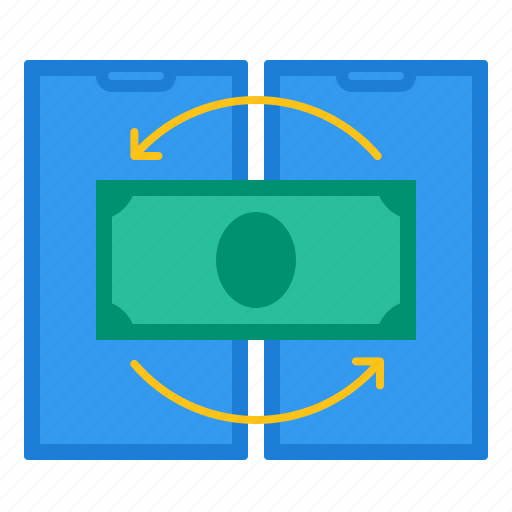 Bank, finance, mobile, online, pay, payment, transfer icon - Download on Iconfinder