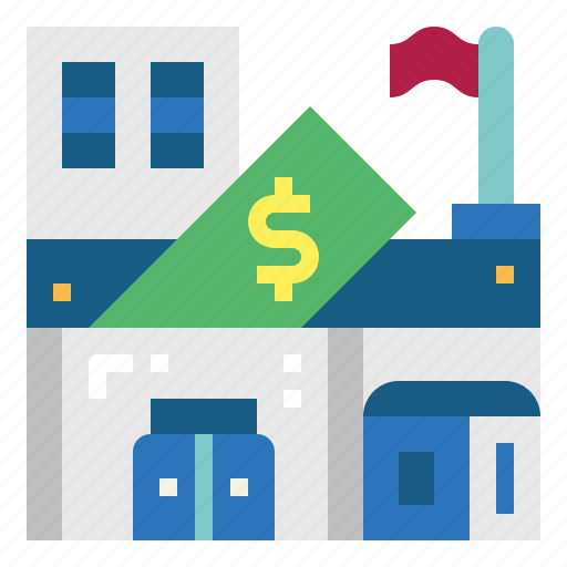 Bank, money, finance, building, banking icon - Download on Iconfinder
