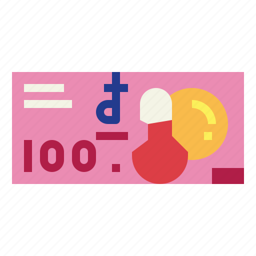 Dong, banknote, money, cash, currency icon - Download on Iconfinder