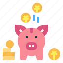 savings, coin, money, piggy, bank, cash