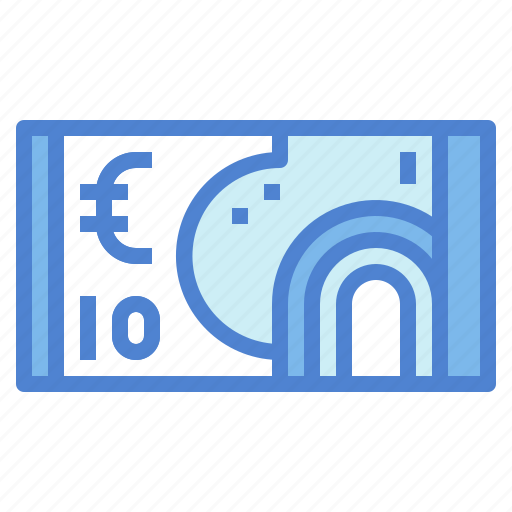 Euro, banknote, money, cash, currency icon - Download on Iconfinder