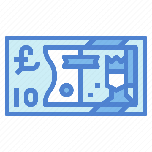 Pound, banknote, money, cash, currency icon - Download on Iconfinder