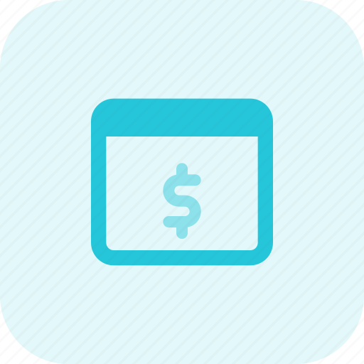 Browser, dollar, money, currency icon - Download on Iconfinder