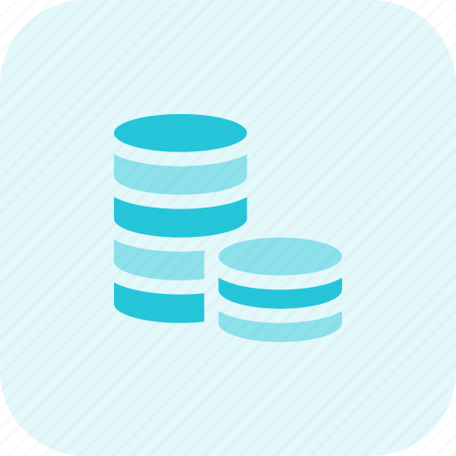 Coins, money, coin, stack icon - Download on Iconfinder