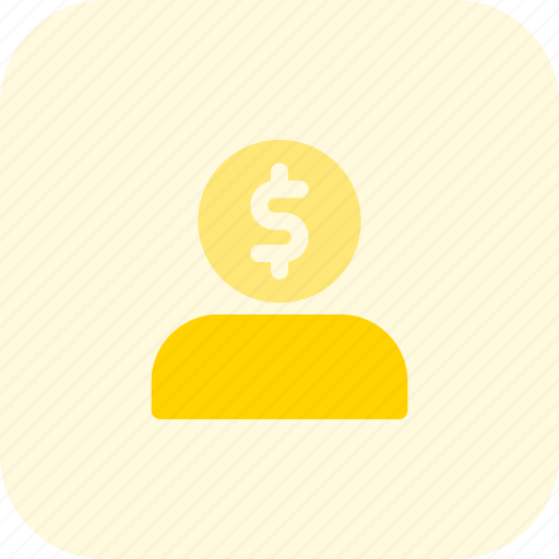 Dollar, user, money, avatar icon - Download on Iconfinder