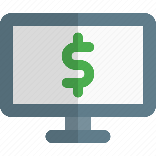 Computer, dollar, money, cash icon - Download on Iconfinder