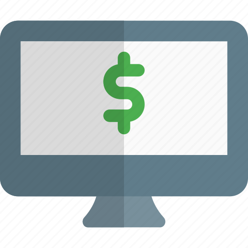 Desktop, dollar, money, cash icon - Download on Iconfinder