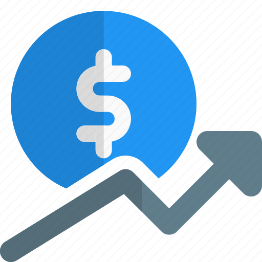 Dollar, growth, money, finance icon - Download on Iconfinder