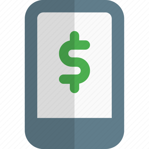 Smartphone, dollar, money, currency icon - Download on Iconfinder