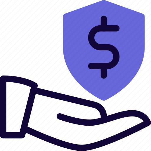 Share, dollar, protection, safety icon - Download on Iconfinder