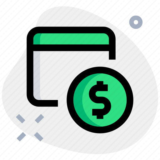 Browser, money, currency, coin icon - Download on Iconfinder