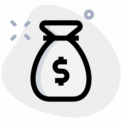Dollar, bag, money, currency icon - Download on Iconfinder