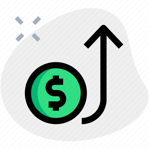 Dollar, rises, money, finance icon - Download on Iconfinder