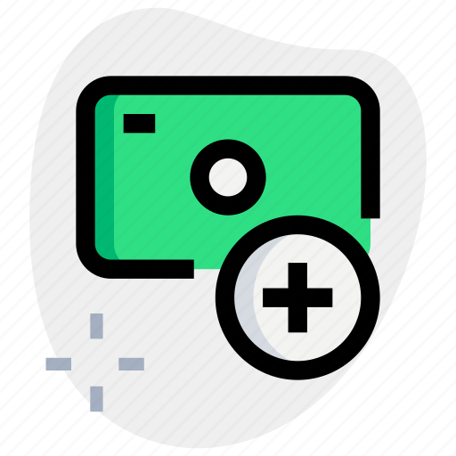 Money, add, finance, currency icon - Download on Iconfinder