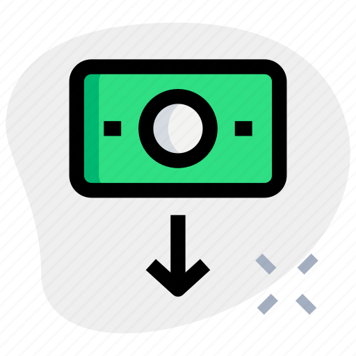 Money, decrease, finance, business icon - Download on Iconfinder