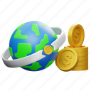 world, money, finance, business, currancy, payment, bank, income, investment, globe, coin 