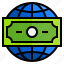 globe, finance, cash, business, currency 
