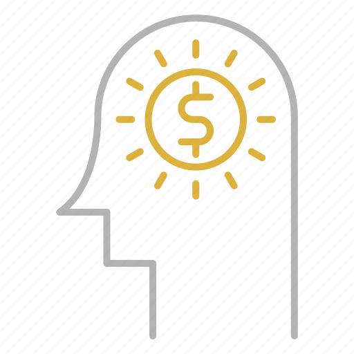 Brain, head, idea, investment, money icon - Download on Iconfinder