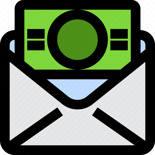 Mail, out, money, cash, currency, dollar icon - Download on Iconfinder