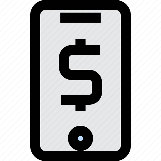 Smartphone, money, cash, currency, dollar, phone icon - Download on Iconfinder
