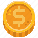 dollar, coin, money, currency, bank, finance, payment