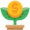 money, plant, tree, growth, saving, investment