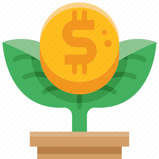 Money, plant, tree, growth, saving, investment icon - Download on Iconfinder
